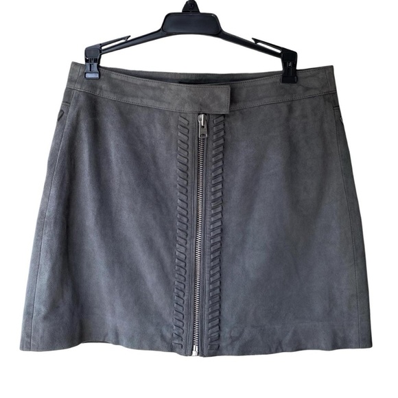All Saints Suede Skirt Size US 4 - Picture 5 of 6